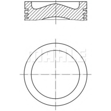 038 89 00 MAHLE Поршень