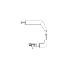 6A02/71 BREMI Провод зажигания