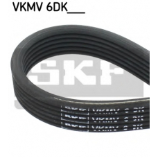 VKMV 6DK1238 SKF Поликлиновой ремень