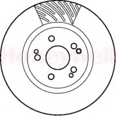 561877B BENDIX Тормозной диск