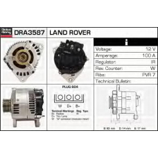 DRA3587 DELCO REMY Генератор