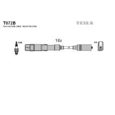 T072B TESLA Комплект проводов зажигания