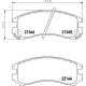 8DB 355 005-681<br />HELLA PAGID