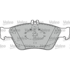 598357 VALEO Комплект тормозных колодок, дисковый тормоз