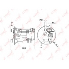 LF979M LYNX Фильтр топливный