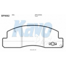 BP-9062 KAVO PARTS Комплект тормозных колодок, дисковый тормоз