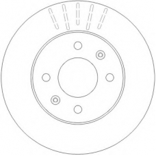 562273BC BENDIX Тормозной диск