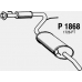 P1868 FENNO Глушитель выхлопных газов конечный