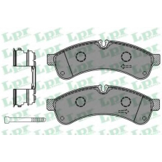 05P1461 LPR Комплект тормозных колодок, дисковый тормоз