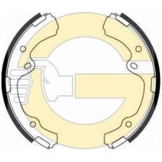 5181439 GIRLING Комплект тормозных колодок