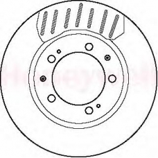 561755B BENDIX Тормозной диск