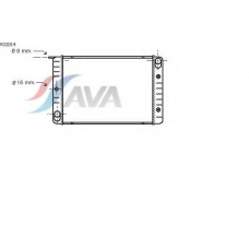 VO2014 AVA Радиатор, охлаждение двигателя