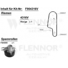 F904288V FLENNOR Комплект ремня грм