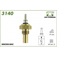 3140 MTE-THOMSON Датчик, температура охлаждающей жидкости; Датчик, 