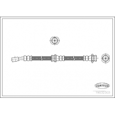19032303 CORTECO Тормозной шланг