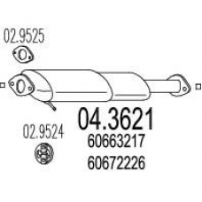 04.3621 MTS Катализатор
