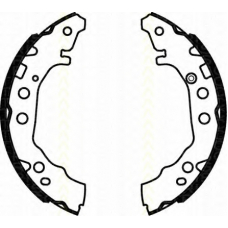 8100 13052 TRISCAN Комплект тормозных колодок