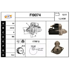 FI9074 SNRA Стартер