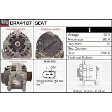 DRA4187 DELCO REMY Генератор