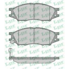 05P1346 LPR Комплект тормозных колодок, дисковый тормоз