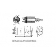 ZM612 ERA Тяговое реле, стартер