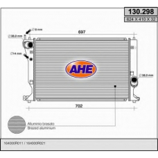 130.298 AHE Радиатор, охлаждение двигателя