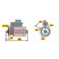 0 001 218 116 BOSCH Стартер