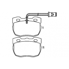 21459 185  0 5 T4047 TEXTAR Колодки тормозные