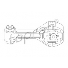 700 523 TOPRAN Подвеска, двигатель
