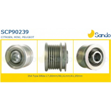 SCP90239 SANDO Ременный шкив, генератор