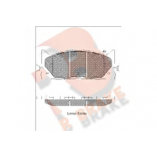 RB1764 R BRAKE Комплект тормозных колодок, дисковый тормоз