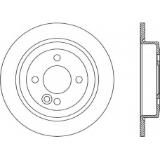 BDR1889.10 OPEN PARTS Тормозной диск