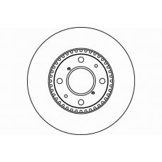 MDC1756 MINTEX Тормозной диск