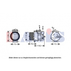 852599N AKS DASIS Компрессор, кондиционер
