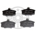 5909 OPTIMAL Комплект тормозных колодок, дисковый тормоз