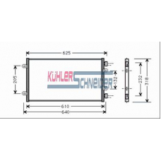 1723601 KUHLER SCHNEIDER Конденсатор, кондиционер