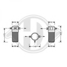 8101502 DIEDERICHS Осушитель, кондиционер