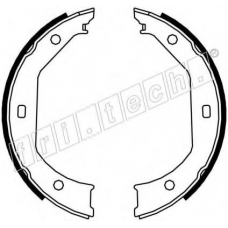 1019.027 fri.tech. Комплект тормозных колодок, стояночная тормозная с