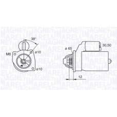 063280060010 MAGNETI MARELLI Стартер