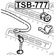 TSB-777 FEBEST Опора, стабилизатор