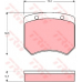 GDB973 TRW Комплект тормозных колодок, дисковый тормоз
