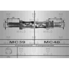 8463 Malo Тормозной шланг