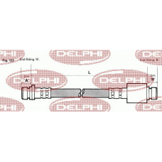 LH0122 DELPHI Тормозной шланг