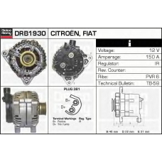 DRB1930 DELCO REMY Генератор