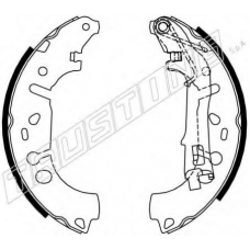 034.117 TRUSTING Комплект тормозных колодок