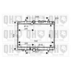 QER2034 QUINTON HAZELL Радиатор, охлаждение двигателя