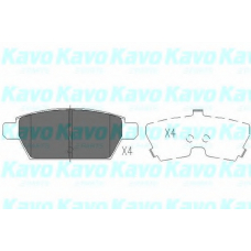 KBP-4554 KAVO PARTS Комплект тормозных колодок, дисковый тормоз