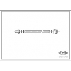 19025705 CORTECO Тормозной шланг