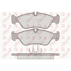 626.0610 VILLAR Комплект тормозных колодок, дисковый тормоз