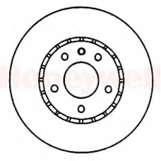 561991B BENDIX Тормозной диск